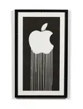 Liquidated Apple by Zevs, 2011, Lithographie en noir, sold Jul 2020