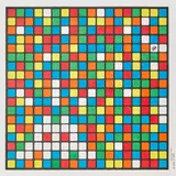 Albino (série Rubik Cubism) by Invader, 2005, Sérigraphie en couleurs, sold Jul 2020