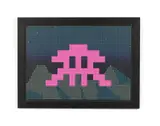 L.E.D. by Invader, 2017, Sérigraphie en couleurs, sold Jul 2020