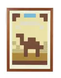 Camel by Invader, 2015, Sérigraphie en couleurs, sold Jul 2020