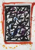 Sans titre by (John Andrew Perello dit) Jonone, 2014, Sérigraphie en couleurs sur papier rehaussée à l'acrylique, sold Jul 2020
