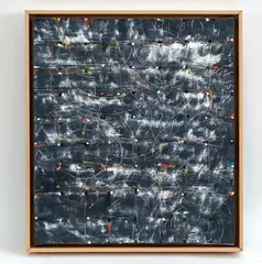 Contemporary Abstract by Power Boothe, Oil on canvas, sold Mar 2024