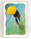 Untitled by Daniel Kelly, Handmade paper/woodcut art, sold Mar 2024