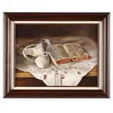 Something Old, Something New by Amy Dobbs, Oil on panel, sold Apr 2017