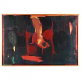 Untitled by William Scharf, Acrylic on canvas, sold Mar 2017
