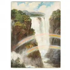 Victoria Falls by Richard Bertram Ogle, Oil on canvas, sold Mar 2017