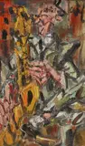 Le saxophoniste by Gen Paul, Huile sur panneau, sold Jul 2020