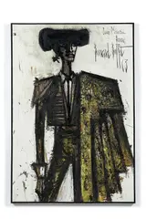Bernard David en torero by Bernard Buffet, 1963, Huile sur toile, sold Dec 2020