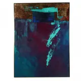 Hitler's Wet Dream on Designer Sheets by Scott Upton, Acrylic and metallic paint on canvas, sold Aug 2016