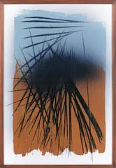 T1966-E34 by Hans Hartung, 1966, Pastel et acrylique sur carton baryté, sold Dec 2020