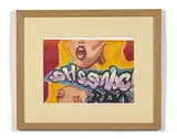 Ooh SSSonic ! (from a blackbook) by Sonic, 1980, Feutres et marqueur sur papier, sold Dec 2020