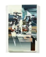 Independance Day by Robert Proch, 2012, Acrylique sur toile, sold Dec 2020