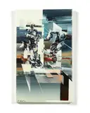 Independance Day by Robert Proch, 2012, Acrylique sur toile, sold Dec 2020