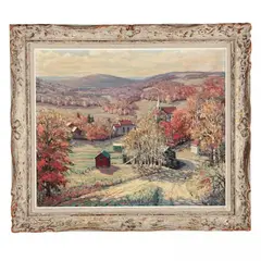 Autumn is a Many Splendid Thing by John Moore, Oil on canvas, sold Jul 2016