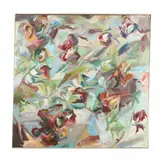 Vines and Flowers by Elizabeth Gillett, Oil on canvas, sold May 2016