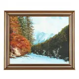 Mountain Landscape by Lura Owen, Oil on canvas, sold May 2016