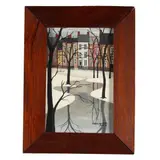 City Park in Winter by Debra Lee Skut, Oil on canvas, sold May 2016