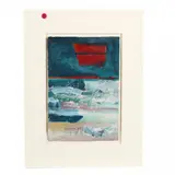 Blue Verité by Nancy Tuttle May, Mixed media and collage, sold May 2016