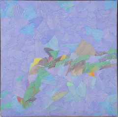 Untitled by Giorgio Taverniti, acrylic on canvas, offered Jan 2015