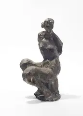 Knieende by Werner Stötzer, 1996, Bronze, sold Jan 2025