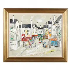 Chez Pierre by Charles Cobelle, Oil on canvas, sold May 2016