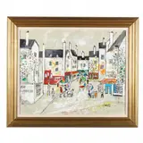 Chez Pierre by Charles Cobelle, Oil on canvas, sold May 2016