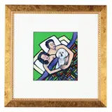 Family Fidelity by Marcia McDade McMann, Oil pastel on paper, sold Apr 2016