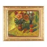 Still Life by Ilya Mashkov, Oil on canvas, sold Mar 2016