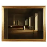 Untitled by Anne Françoise Couloumy, Oil on canvas, sold Mar 2016