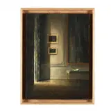 Le Salon de L'Amateur by Anne Françoise Couloumy, Oil on panel, sold Mar 2016