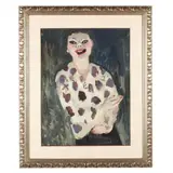 Le Chanteuse by Claire-Lise Monnier, Gouache on paper, sold Mar 2016