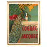 Cognac Jacquet by Camille Bouchet, Lithographic poster in colors, sold Mar 2016