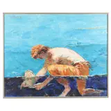 The Wagner Mirror by Arthur Polonsky, Oil on canvas, sold Mar 2016