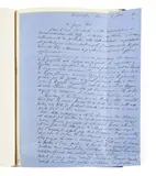Correspondance autographe signée. by Hugo, In-8 (22,8 x 15,7 cm), demi-maroquin vert d’eau à coins, filet à froid bordant les plats et coins, dos à nerfs, tête dor, sold Nov 2020