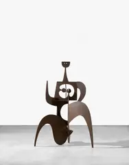 MARATHONIENNE by Philippe Hiquily, 2004, Acier corten à patine rouille, sold Mar 2019