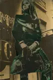 UNE FEMME by Gianni Bertini, 1966, Acrylique et report photographique sur toile, sold Mar 2019