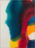 PHENOMENA ANTONIO'S HEAD by Paul Jenkins, 1984, Aquarelle sur papier, sold Mar 2019