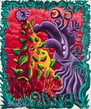 SANS TITRE by Hervé Di Rosa, 1984, Acrylique sur toile montée sur carton, sold Mar 2019