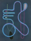 SANS TITRE by César Domela, 1949, Gouache sur papier, sold Mar 2019