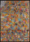 FRAGMENTATIO by Roland Sabatier, 1974, Technique mixte et collage sur papier kraft, sold Mar 2019