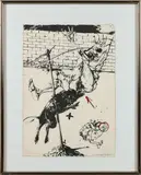 SANS TITRE by Vladimir Veličković, 1981, Encre sur papier, sold Mar 2019