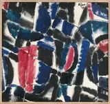 SANS TITRE by Ladislas Kijno, 1957, Huile sur toile, sold Mar 2019