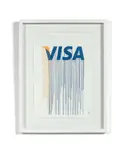 Liquidated Visa by Zevs, 2012, Sérigraphie en couleurs, sold Jan 2019
