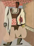 L'Arménien by Jean Lurçat, 1926, Huile sur panneau, sold Mar 2019