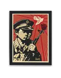 Chinese soldier by Shepard Fairey, 2006, Sérigraphie en couleurs, sold May 2019