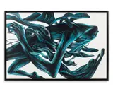 Gente by Pantonio, 2013, Acrylique sur toile, sold May 2019