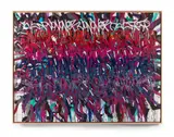 Night Trains by (John Andrew Perello dit) Jonone, 2010, Acrylique sur toile, sold May 2019