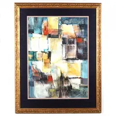 Abstract Watercolor by Boyce Kendrick, Watercolor on paper, sold Feb 2016