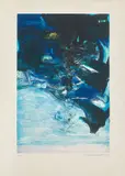 Gravure 210 by Zao Wou-ki, 1970, Eau-forte et aquatinte en couleurs, sold May 2019