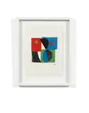 Sans titre by Sonia Delaunay, 1961, Eau-forte et aquatinte en couleurs sur Japon, sold May 2019